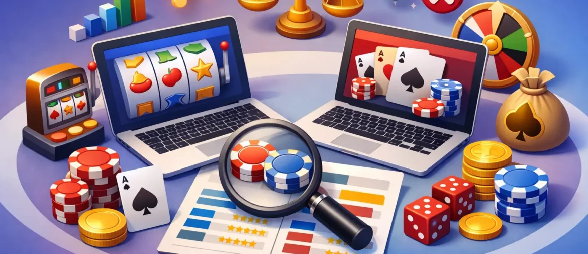 How to Compare Online Casinos Before You Bet