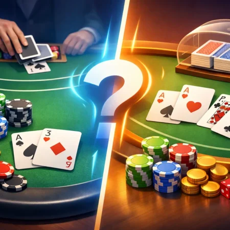 Live Blackjack Versus Baccarat: Which Fits You?